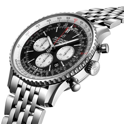 breitling navitimer b01 chronograph 46 stainless steel watch|Navitimer b01 chronograph 46 review.